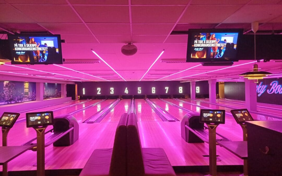 Alle anledninger blir bedre med en strike hos Lucky Bowl