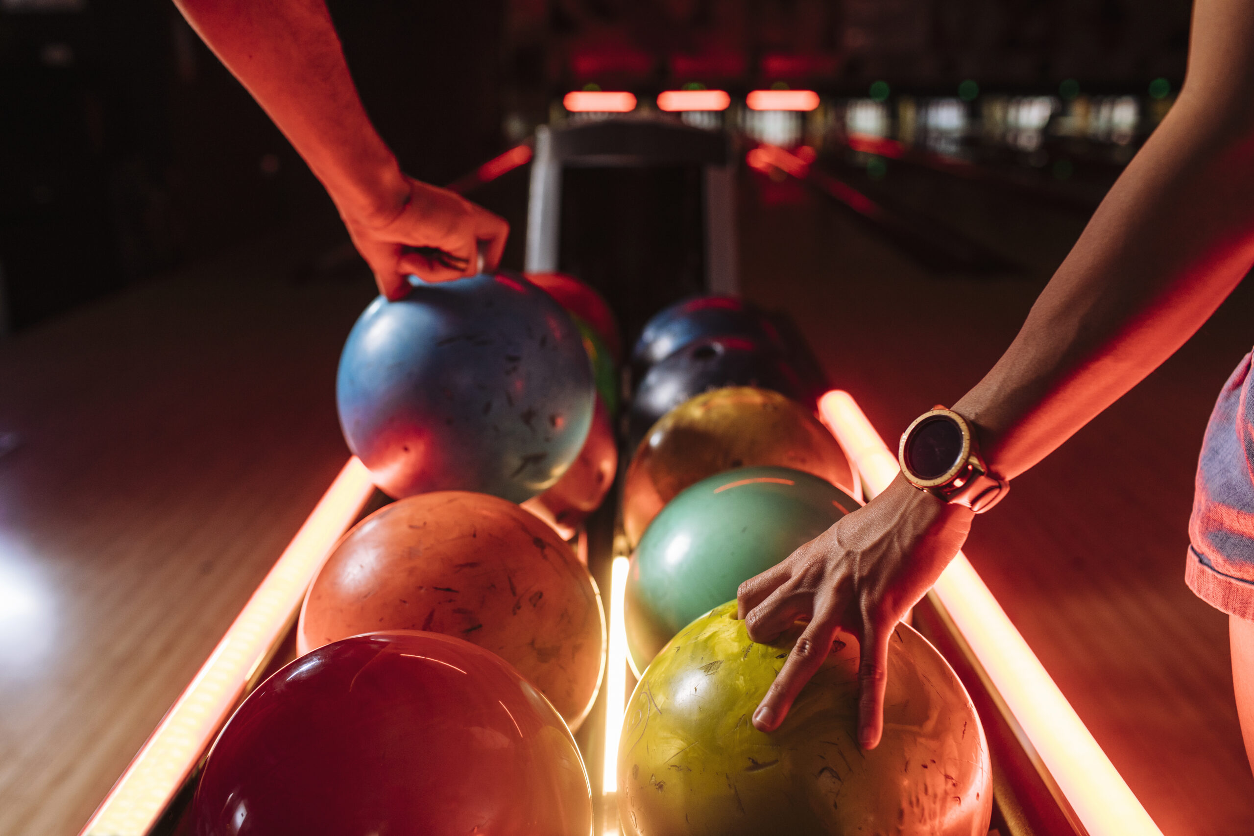 girl having fun at lasertag