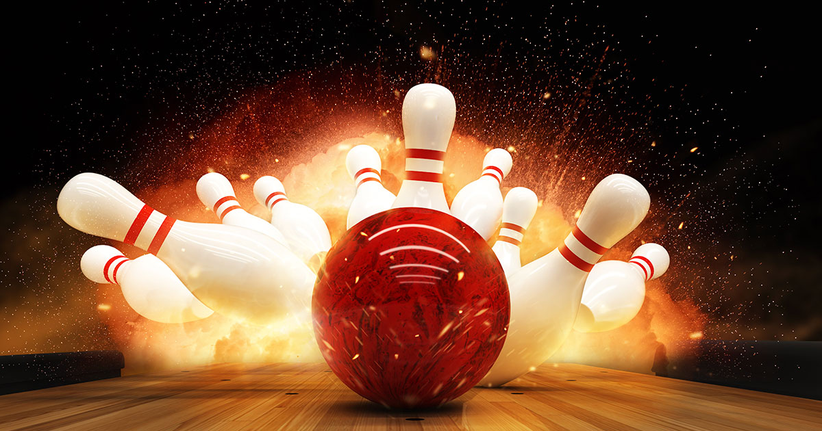 bowling strike